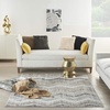 image:imageNourison Home Elation Ivory Multicolor 53 x 73 Area Rug  Easy Clean Non Shedding Bed Room Living Room Dining Room Kitchen 5 x 7Grey Ivory