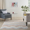 image:imageNourison Home Elation Ivory Multicolor 53 x 73 Area Rug  Easy Clean Non Shedding Bed Room Living Room Dining Room Kitchen 5 x 7Ivory Multicolor
