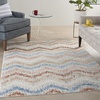 image:imageNourison Home Elation Ivory Multicolor 53 x 73 Area Rug  Easy Clean Non Shedding Bed Room Living Room Dining Room Kitchen 5 x 7Ivory Multicolor