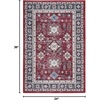 image:imageNourison Home Fulton Red 110 x 5 Area Rug  Easy Clean Non Shedding Bed Room Living Room Dining Room Kitchen 5 RunnerRed