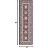 image:imageNourison Home Fulton Red 110 x 5 Area Rug  Easy Clean Non Shedding Bed Room Living Room Dining Room Kitchen 5 RunnerRed