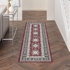 image:imageNourison Home Fulton Red 110 x 5 Area Rug  Easy Clean Non Shedding Bed Room Living Room Dining Room Kitchen 5 RunnerRed