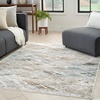 image:imageNourison Home Glam Grey Multicolor 710 x 910 Area Rug  Easy Clean Non Shedding Bed Room Living Room Dining Room Kitchen 8 x 10Grey Multicolor