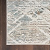 image:imageNourison Home Glam Grey Multicolor 710 x 910 Area Rug  Easy Clean Non Shedding Bed Room Living Room Dining Room Kitchen 8 x 10Grey Multicolor