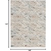 image:imageNourison Home Glam Grey Multicolor 710 x 910 Area Rug  Easy Clean Non Shedding Bed Room Living Room Dining Room Kitchen 8 x 10Grey Multicolor