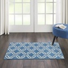 image:imageNourison Home Jubilant Grey 6 x 9 Area Rug  Easy Clean Non Shedding Bed Room Living Room Dining Room Kitchen 6 x 9Blue
