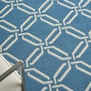 image:imageNourison Home Jubilant Grey 6 x 9 Area Rug  Easy Clean Non Shedding Bed Room Living Room Dining Room Kitchen 6 x 9Blue