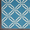 image:imageNourison Home Jubilant Grey 6 x 9 Area Rug  Easy Clean Non Shedding Bed Room Living Room Dining Room Kitchen 6 x 9Blue