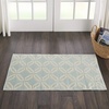 image:imageNourison Home Jubilant Grey 6 x 9 Area Rug  Easy Clean Non Shedding Bed Room Living Room Dining Room Kitchen 6 x 9Green