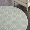 image:imageNourison Home Jubilant Grey 6 x 9 Area Rug  Easy Clean Non Shedding Bed Room Living Room Dining Room Kitchen 6 x 9Green