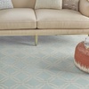 image:imageNourison Home Jubilant Grey 6 x 9 Area Rug  Easy Clean Non Shedding Bed Room Living Room Dining Room Kitchen 6 x 9Green