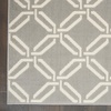 image:imageNourison Home Jubilant Grey 6 x 9 Area Rug  Easy Clean Non Shedding Bed Room Living Room Dining Room Kitchen 6 x 9Grey