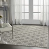 image:imageNourison Home Jubilant Grey 6 x 9 Area Rug  Easy Clean Non Shedding Bed Room Living Room Dining Room Kitchen 6 x 9Grey