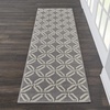 image:imageNourison Home Jubilant Grey 6 x 9 Area Rug  Easy Clean Non Shedding Bed Room Living Room Dining Room Kitchen 6 x 9Grey
