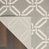 image:imageNourison Home Jubilant Grey 6 x 9 Area Rug  Easy Clean Non Shedding Bed Room Living Room Dining Room Kitchen 6 x 9Grey