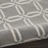 image:imageNourison Home Jubilant Grey 6 x 9 Area Rug  Easy Clean Non Shedding Bed Room Living Room Dining Room Kitchen 6 x 9Grey