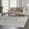 image:imageNourison Home Jubilant Grey 6 x 9 Area Rug  Easy Clean Non Shedding Bed Room Living Room Dining Room Kitchen 6 x 9Grey