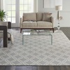image:imageNourison Home Jubilant Grey 6 x 9 Area Rug  Easy Clean Non Shedding Bed Room Living Room Dining Room Kitchen 6 x 9Grey