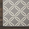 image:imageNourison Home Jubilant Grey 6 x 9 Area Rug  Easy Clean Non Shedding Bed Room Living Room Dining Room Kitchen 6 x 9Grey
