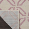 image:imageNourison Home Jubilant Grey 6 x 9 Area Rug  Easy Clean Non Shedding Bed Room Living Room Dining Room Kitchen 6 x 9IvoryPink