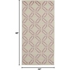 image:imageNourison Home Jubilant Grey 6 x 9 Area Rug  Easy Clean Non Shedding Bed Room Living Room Dining Room Kitchen 6 x 9IvoryPink