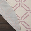 image:imageNourison Home Jubilant Grey 6 x 9 Area Rug  Easy Clean Non Shedding Bed Room Living Room Dining Room Kitchen 6 x 9IvoryPink