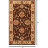 image:imageNourison Home Living Treasures Brown 26 x 43 Area Rug  Easy Clean Non Shedding Bed Room Living Room Dining Room Kitchen 3 x 4