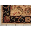 image:imageNourison Home Living Treasures Persian IvoryBlack 36 x 56 AreaRug EasyCleaning Non Shedding Bed Room Living Room Dining Room Kitchen 4x6