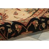image:imageNourison Home Living Treasures Persian IvoryBlack 76 x 96 AreaRug EasyCleaning Non Shedding Bed Room Living Room Dining Room Kitchen 8x10
