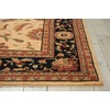 image:imageNourison Home Living Treasures Persian IvoryBlack 76 x 96 AreaRug EasyCleaning Non Shedding Bed Room Living Room Dining Room Kitchen 8x10