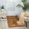 image:imageNourison Home Living Treasures Persian Multicolor 76 x 96 AreaRug EasyCleaning Non Shedding Bed Room Living Room Dining Room Kitchen 8x10Multi Color