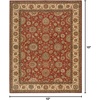image:imageNourison Home Living Treasures Persian Rust 76 x 96 AreaRug EasyCleaning Non Shedding Bed Room Living Room Dining Room Kitchen 8x10