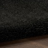 image:imageNourison Home Pacific Shag Black 710 x 910 Area Rug  Easy Clean Non Shedding Bed Room Living Room Dining Room Kitchen 8 x 10