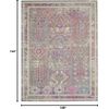 image:imageNourison Home Passion Grey Multicolor 9 x 12 Area Rug  Easy Clean Non Shedding Bed Room Living Room Dining Room Kitchen 9 x 12GreyMulti