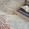 image:imageNourison Home Pompeii Blue Multicolor 710 x Round Area Rug  Easy Clean Non Shedding Bed Room Living Room Dining Room Kitchen 8 x Round