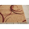 image:imageNourison Home Somerset Abstract Beige 56 x Round Area Rug Easy Cleaning Non Shedding Bed Room Living Room Dining Room Kitchen 6 Round10 x 10 Rectangular