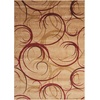 image:imageNourison Home Somerset Abstract Beige 56 x Round Area Rug Easy Cleaning Non Shedding Bed Room Living Room Dining Room Kitchen 6 Round79 x 1010 Rectangular