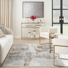 image:imageNourison Home Sparkle Grey 9 x 12 Area Rug  Easy Clean Non Shedding Bed Room Living Room Dining Room Kitchen 9 x 12Grey