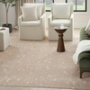image:imageNourison Home Grafix Beige 9 x 12 Area Rug  Easy Clean Non Shedding Bed Room Living Room Dining Room Kitchen 9 x 12