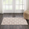 image:imageNourison Home Jubilant Grey 6 x 9 Area Rug  Easy Clean Non Shedding Bed Room Living Room Dining Room Kitchen 6 x 9IvoryPink