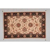 image:imageNourison Home Living Treasures Persian IvoryBlack 36 x 56 AreaRug EasyCleaning Non Shedding Bed Room Living Room Dining Room Kitchen 4x6