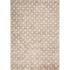 image:imageNourison Home Modern Deco Modern Taupe 53 x 74 AreaRug EasyCleaning Non Shedding Bed Room Living Room Dining Room Kitchen 5x7Taupe