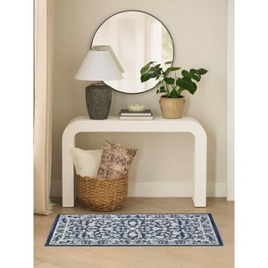 image:imageNourison Home Dekor SlateIvory 2 x 4 Area Rug  Easy Clean Non Shedding Bed Room Living Room Dining Room Kitchen 2 x 4