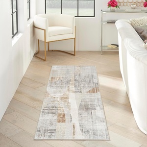 image:imageNourison Home Sparkle Grey 9 x 12 Area Rug  Easy Clean Non Shedding Bed Room Living Room Dining Room Kitchen 9 x 12Grey