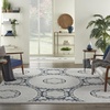 image:imageNourison Home Calobra Taupe 4 x 6 Area Rug  Easy Clean Non Shedding Bed Room Living Room Dining Room Kitchen 4 x 6Blue