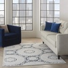 image:imageNourison Home Calobra Taupe 4 x 6 Area Rug  Easy Clean Non Shedding Bed Room Living Room Dining Room Kitchen 4 x 6Blue
