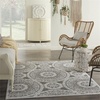 image:imageNourison Home Calobra Taupe 4 x 6 Area Rug  Easy Clean Non Shedding Bed Room Living Room Dining Room Kitchen 4 x 6Taupe