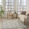 image:imageNourison Home Calobra Taupe 4 x 6 Area Rug  Easy Clean Non Shedding Bed Room Living Room Dining Room Kitchen 4 x 6Taupe