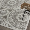image:imageNourison Home Calobra Taupe 4 x 6 Area Rug  Easy Clean Non Shedding Bed Room Living Room Dining Room Kitchen 4 x 6Taupe