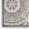 image:imageNourison Home Calobra Taupe 4 x 6 Area Rug  Easy Clean Non Shedding Bed Room Living Room Dining Room Kitchen 4 x 6Taupe